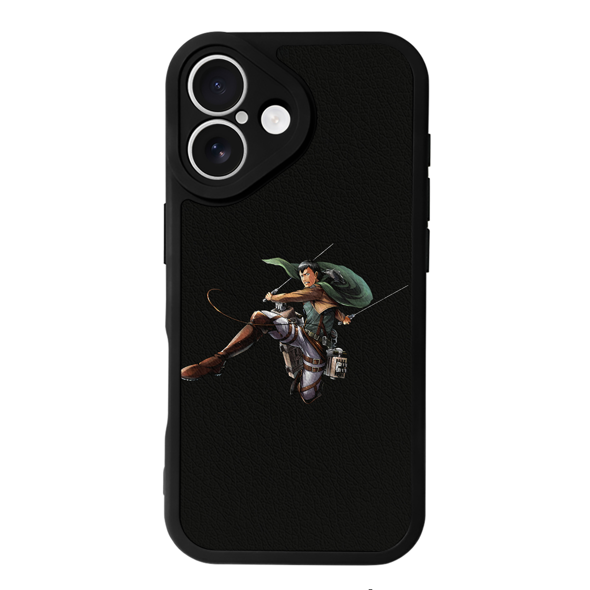 （画像用） 進撃の巨人 ベルトルト・フーバー Attack on Titan Bertholdt Hoover 【iPhone 16シリーズ対応】シリコンスマホケース（レザー調） 材質：シリコン